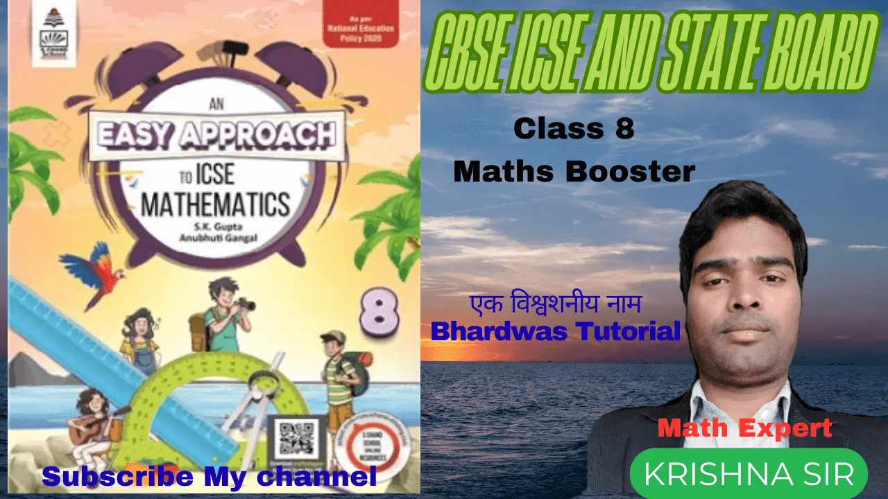 Class 8 Maths Booster