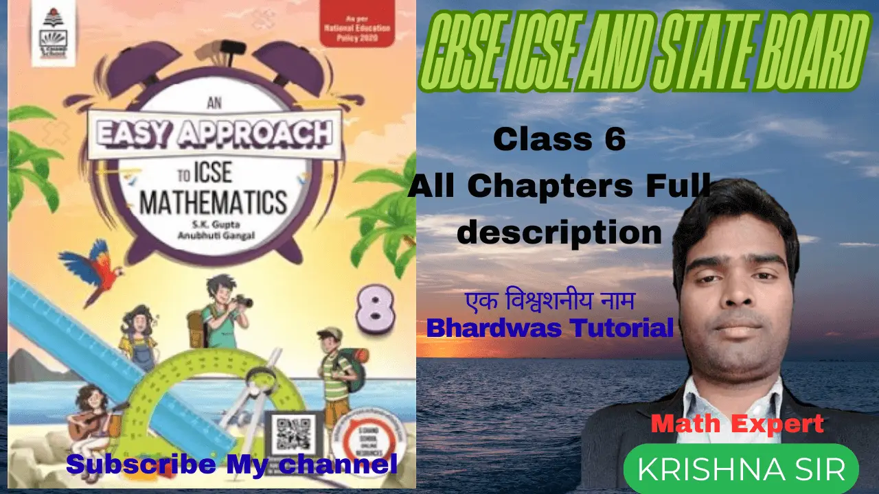 Class 6 Maths Booster Course- ICSE Board